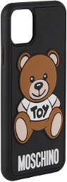 Moschino Black Teddy Bear iPhone 11 Pro Max Case