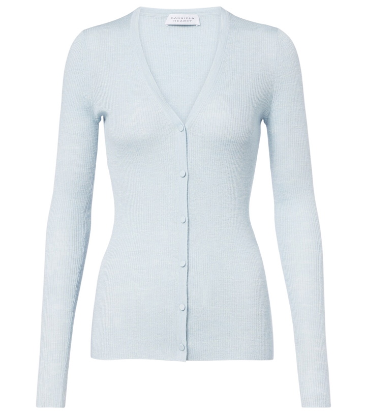 Photo: Gabriela Hearst Aiste cashmere, silk, and hemp cardigan