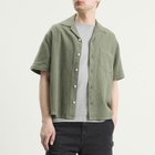 Corridor Men's Double Cloth Short Sleeve Shirt in Army