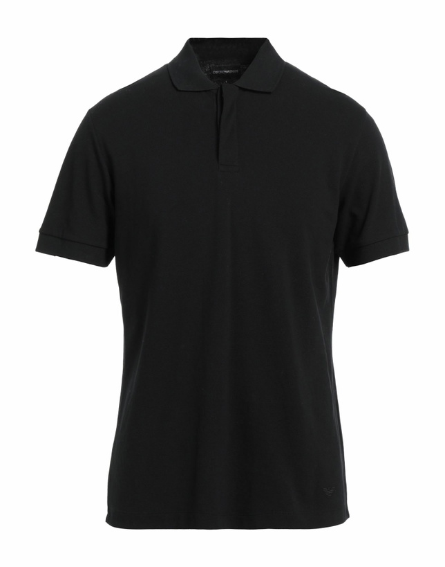 Photo: Emporio Armani Mens Polo shirt in Black