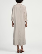 Peserico Womens Maxi dress in Beige