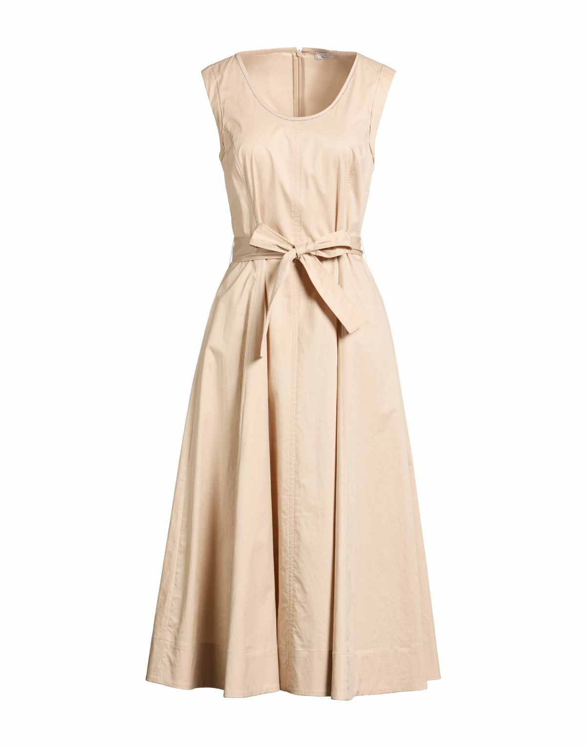Peserico Womens Midi dress Sand