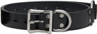 Martine Rose Black Bondage Belt