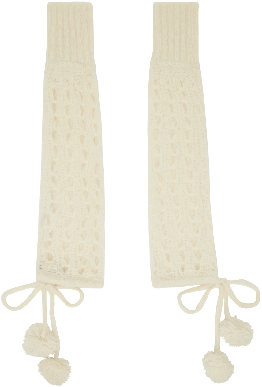 小物 Vivienne Westwood - ethnic arm warmers Tan Fisherman Arm Warmers by Vivienne Westwood on Sale