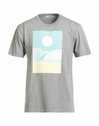 Maison Kitsuné Mens T-shirt in Light grey