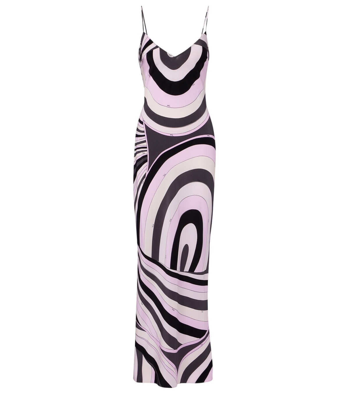 Pucci Vivara silk crêpe de chine maxi dress Emilio Pucci