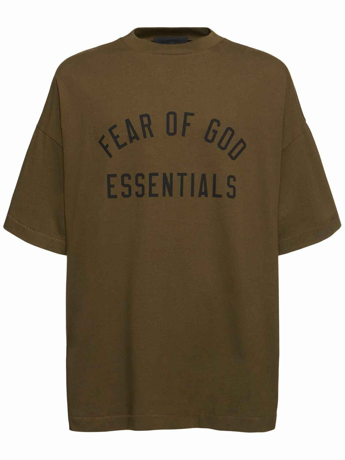 FEAR OF GOD ESSENTIALS Jersey Crewneck T-shirt Fear Of God Essentials