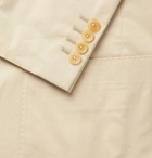 Caruso - Light-Beige Butterfly Cotton-Blend Suit Jacket - Neutrals