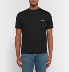 Balenciaga - Logo-Print Cotton-Jersey T-Shirt - Men - Black