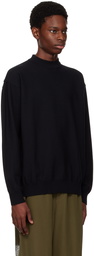 Snow Peak Black Mockneck Sweater