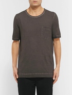 Massimo Alba - Panarea Garment-Dyed Cotton-Jersey T-Shirt - Gray