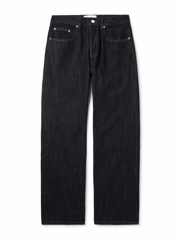 Photo: SECOND / LAYER - Valluco 2 Straight-Leg Raw Jeans - Blue