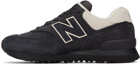 Junya Watanabe Gray & Off-White New Balance Edition 574 Sneakers