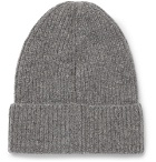 Herschel Supply Co - Cardiff Ribbed Cashmere and Wool-Blend Beanie - Men - Gray