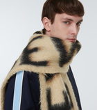 Loewe Intarsia wool-blend scarf