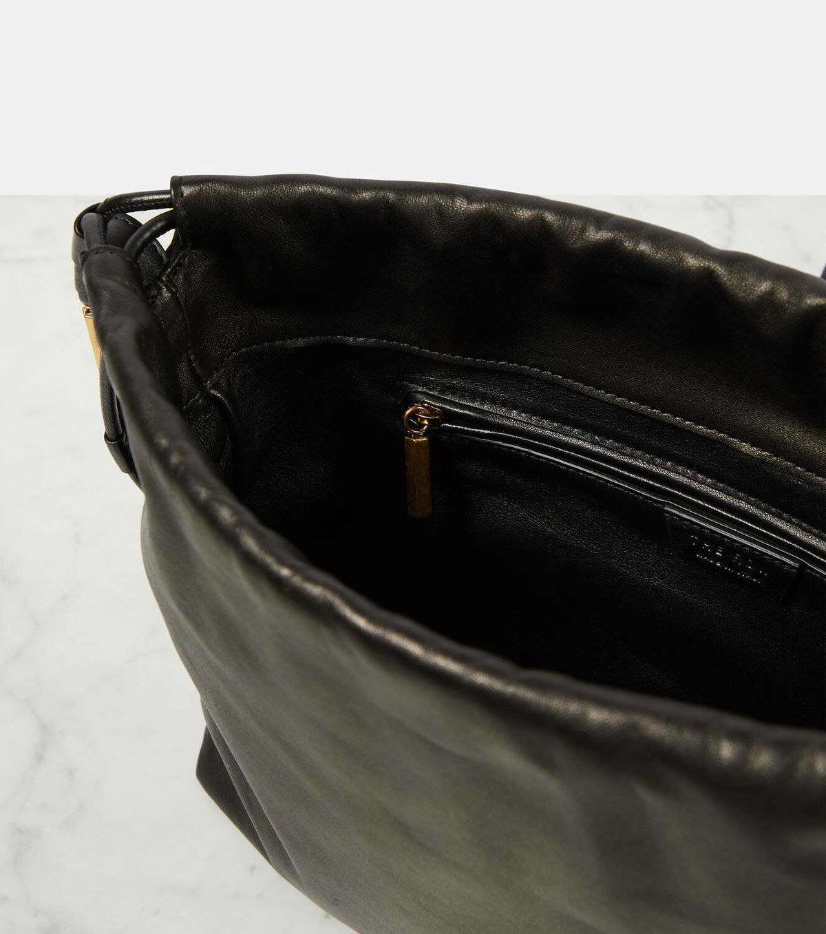 大人気 【THE ROW】 Angy leather shoulder bag レザー製 Angy leather shoulder bag in black - The Row | Mytheresa