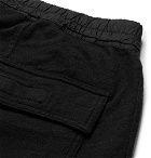 Rick Owens - DRKSHDW Tapered Cotton-Jersey Sweatpants - Black