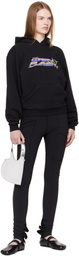 Coperni Black Slogan Hoodie