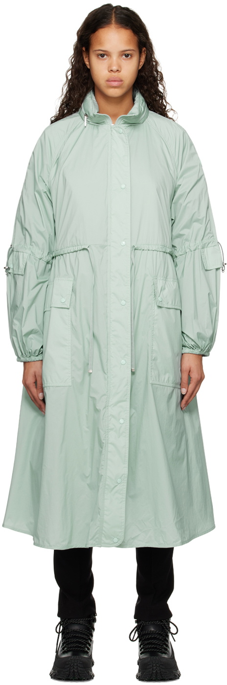 Moncler Blue Lins Parka Moncler