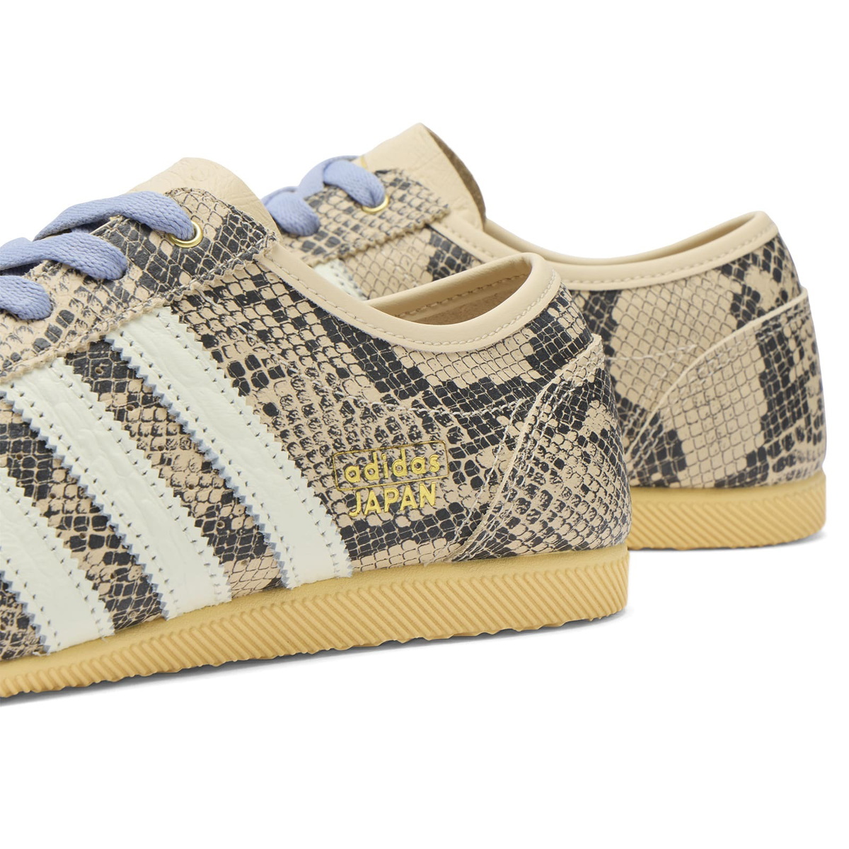Adidas Women's Japan Decon Sneaker in Sand Strata/Ivory/Orange Tint