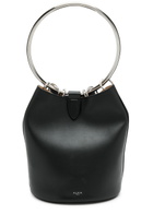 Alaïa Ring Large Leather Bucket bag - Black - One Size