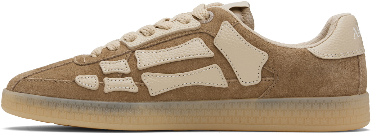 AMIRI Brown Pacific Bones Sneakers