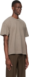 Stockholm (Surfboard) Club Taupe Back Logo T-shirt