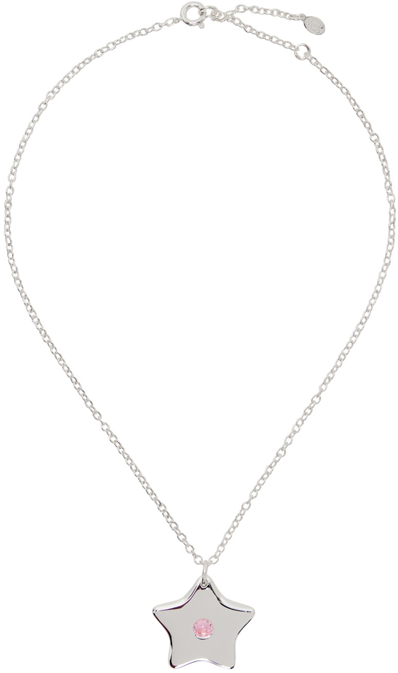 Sandy Liang Silver Sparkles 2.0 Necklace