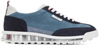 Thom Browne Blue Tech Runner Sneakers