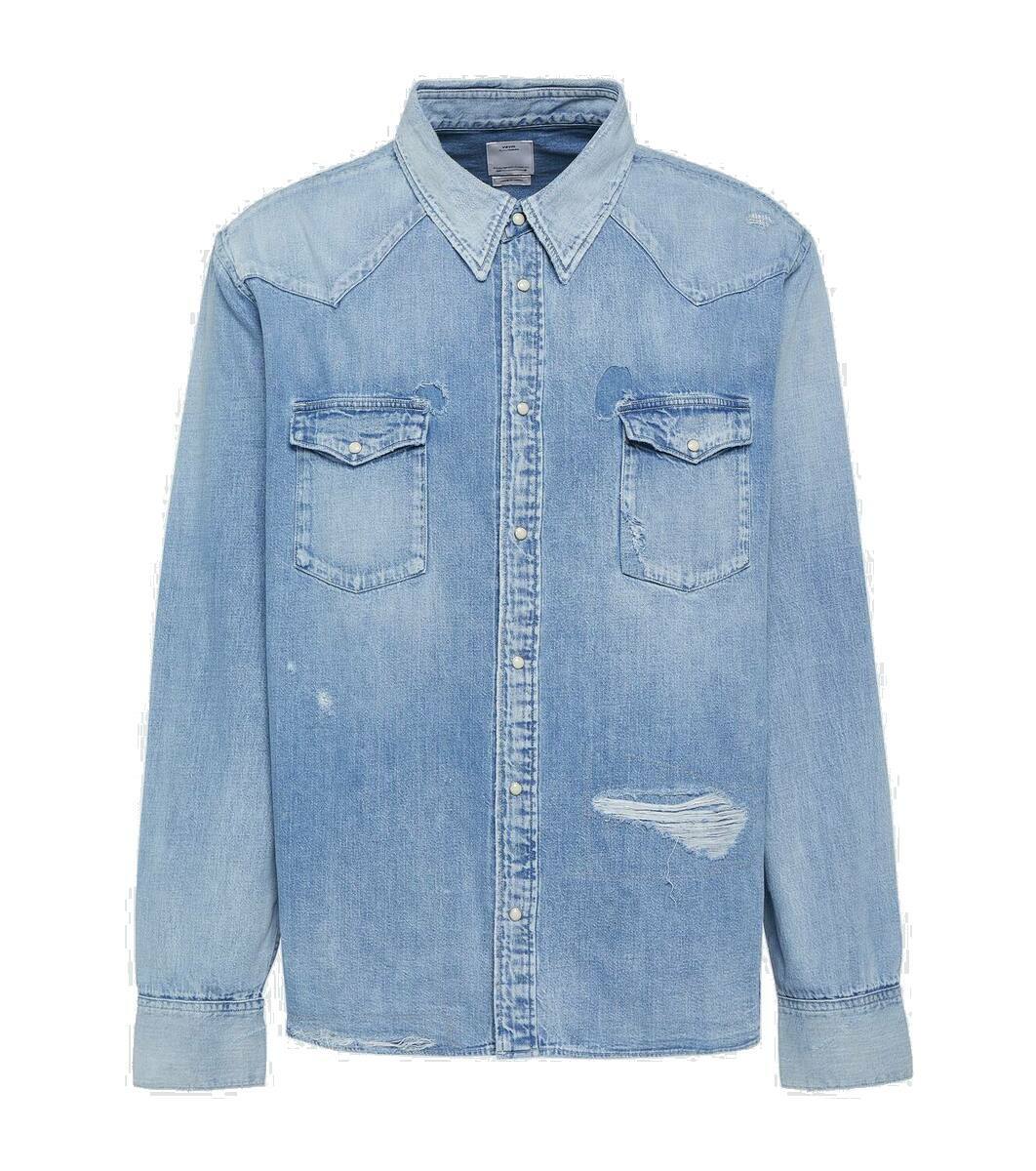 25SS visvim SOCIAL SCULPTURE SHIRTデニムシャツ VISVIM ビズビム 13AW 0113205007001 SOCIAL SCULPTURE SHIRT