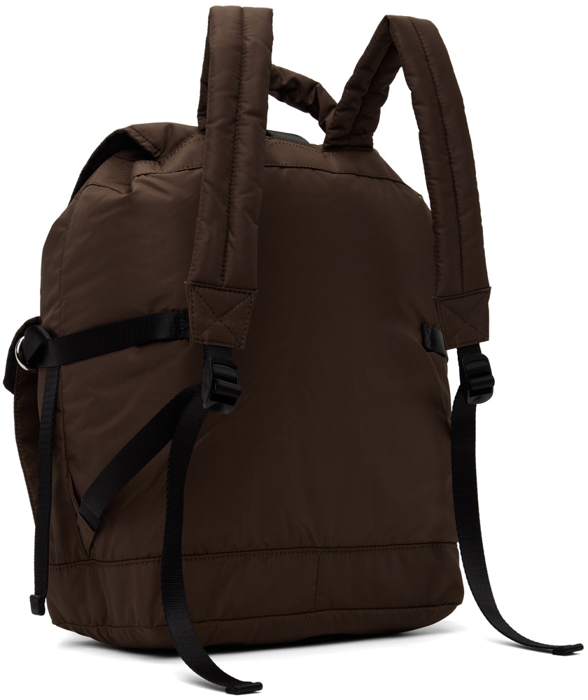 GANNI Burgundy Tech Backpack GANNI