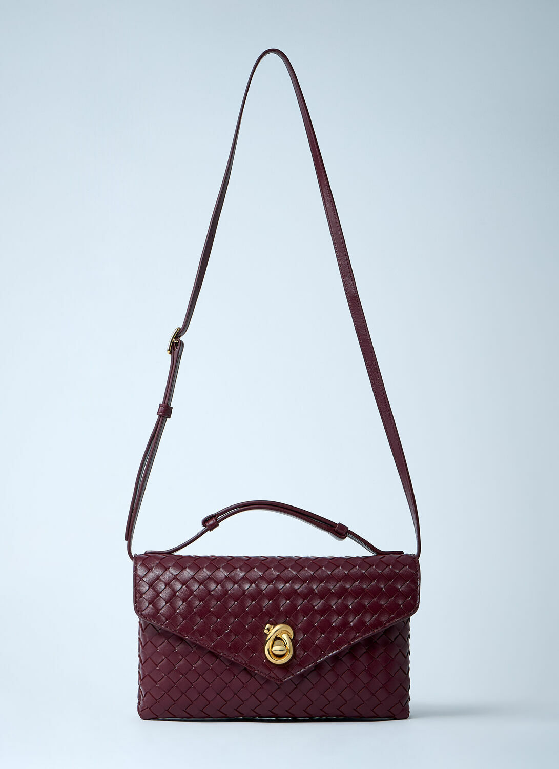 Bottega Veneta Knot Lock Crossbody Bag
