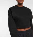 Alo Yoga Cropped Fresh Coverup sweatshirt