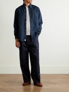OrSlow - Button-Down Collar Denim Shirt - Blue