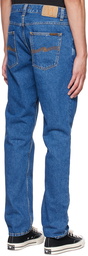 Nudie Jeans Blue Gritty Jackson Jeans