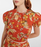 Erdem - Vacation Hydra floral cotton crop top
