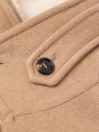 Brunello Cucinelli - Faux Shearling-Trimmed Cashmere Bomber Jacket - Neutrals