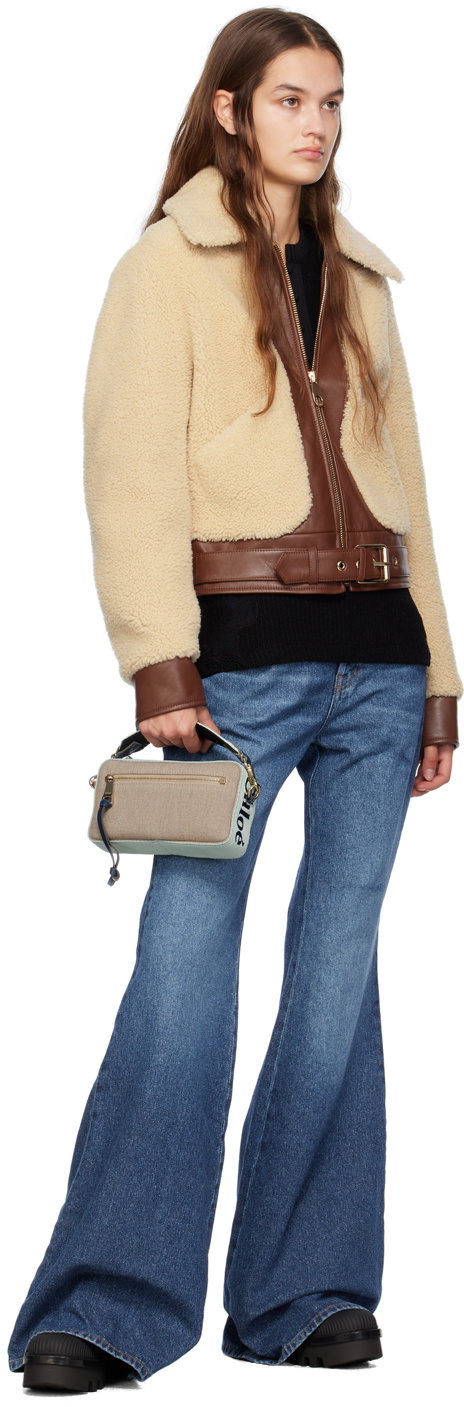 Chloe Woody Linen Belt Bag