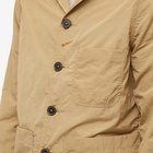 Universal Works Men's Bakers Chore Jacket in Sand