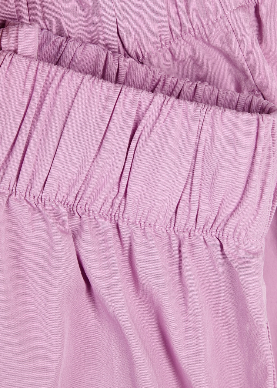 Tekla Unisex Poplin Pyjama Shorts Pink