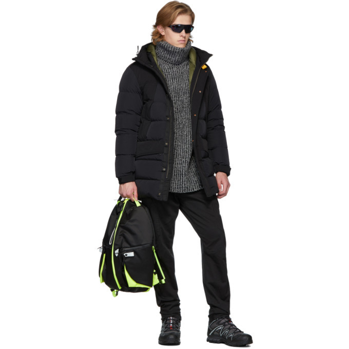 Parajumpers Black Down Skyline Shedir Jacket Parajumpers