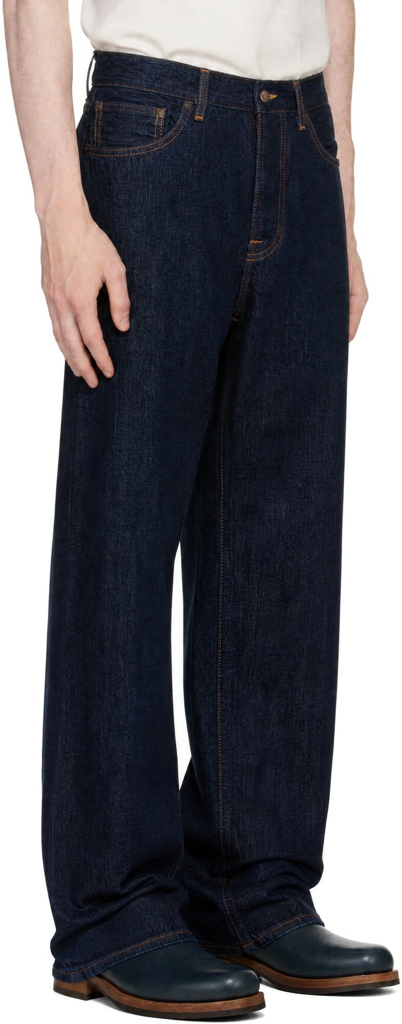 Nudie Jeans Blue Tuff Tony Jeans