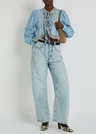 Free People Truro Wide-leg Jeans Denim