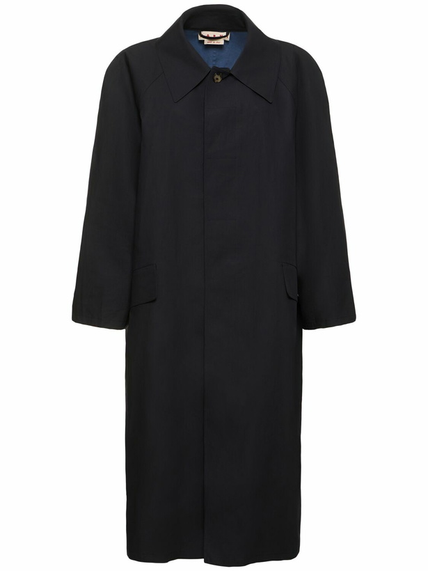 Photo: MARNI Water Repellent Cotton Trench Coat