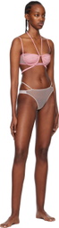 Nensi Dojaka SSENSE Exclusive Taupe Briefs