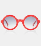 Moncler Orbit round sunglasses