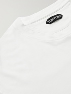 TOM FORD - Lyocell and Cotton-Blend T-Shirt - White