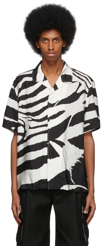 Photo: Bottega Veneta Black & White Zebra Shirt