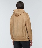 NotSoNormal - Reversed cotton jersey hoodie