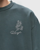 Rough. Olive Stiched Sweater Beige - Mens - Hoodies